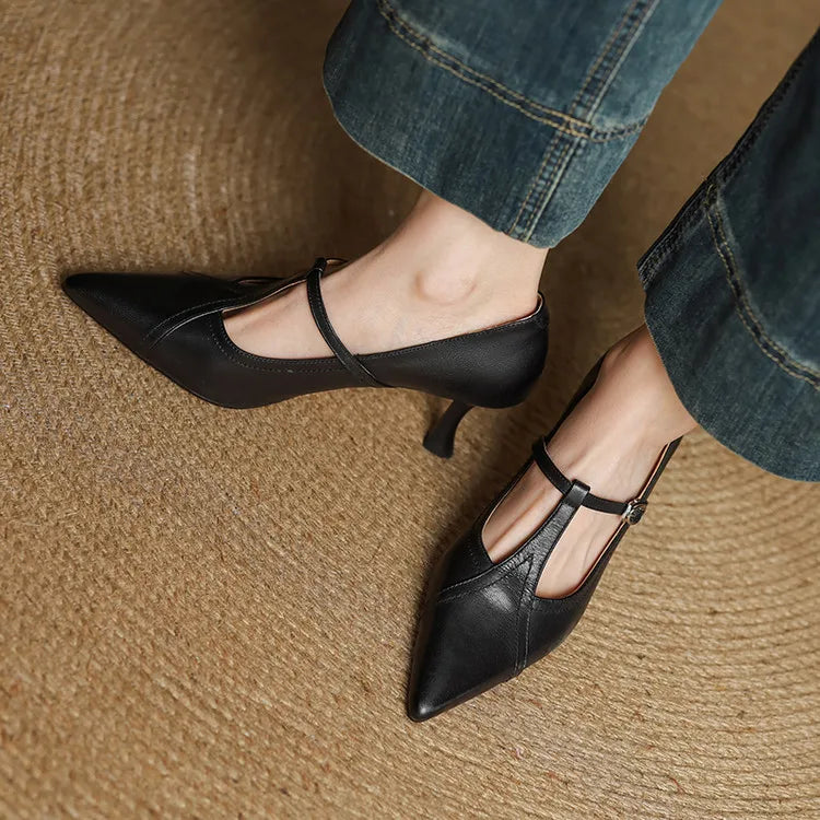 Verona Genuine Leather Heels