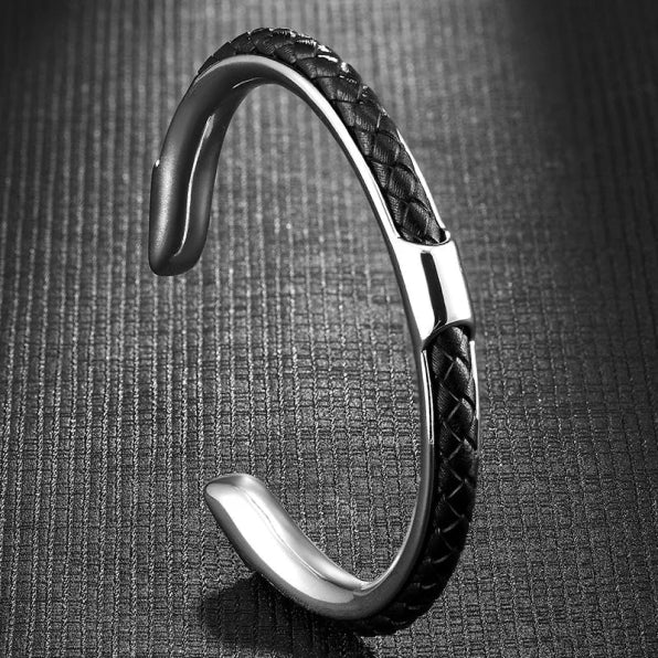 Maverick Leather Cuff Bracelet