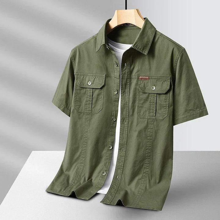 Anderson Half Sleeve Cotton Over Shirt