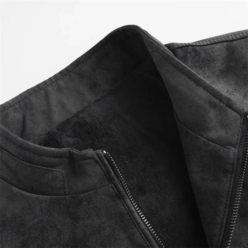 Denzel premium leather jacket