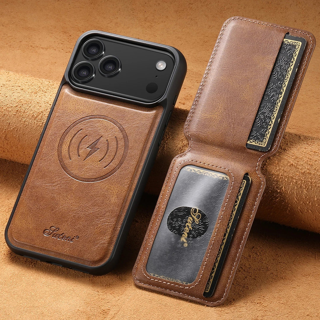 Versco Leather iPhone Case