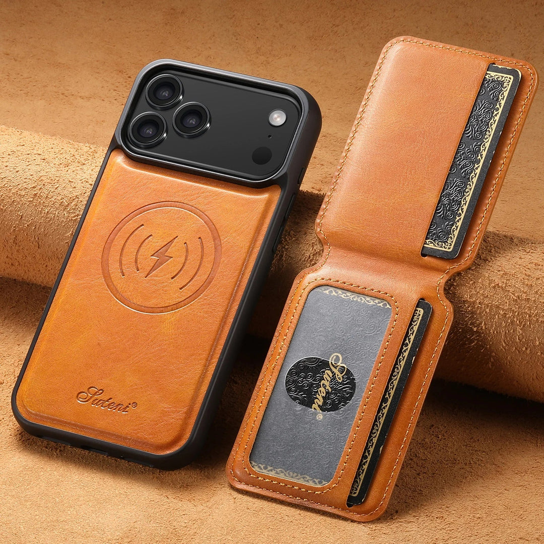 Versco Leather iPhone Case