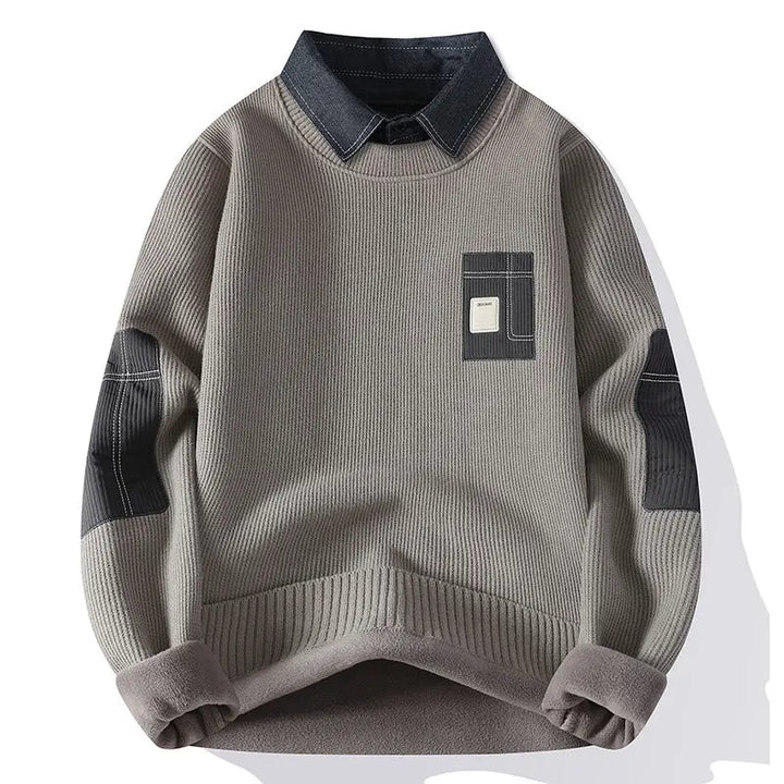 Mark Houston Denim Knit