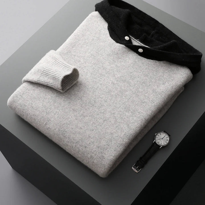 ALPACA/MERINO WOOL HOODIE