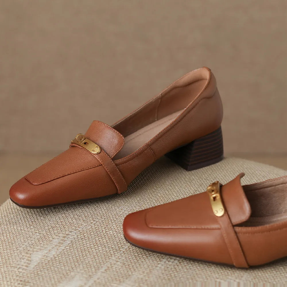 Marcia Genuine Leather Loafers