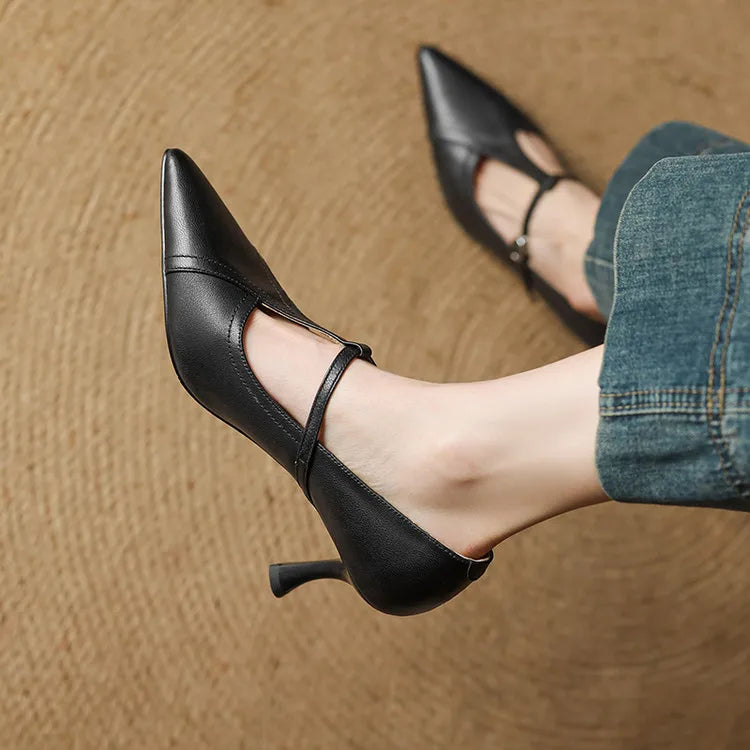 Verona Genuine Leather Heels