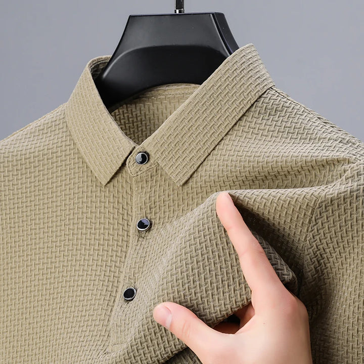 Mulberry Silk Polo T-shirt