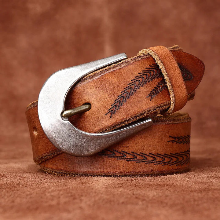 Carvatti Vintage Inspired Leather Belt
