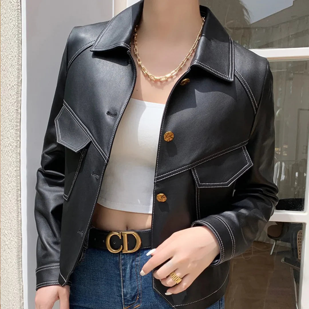 Veloura Leather Jacket