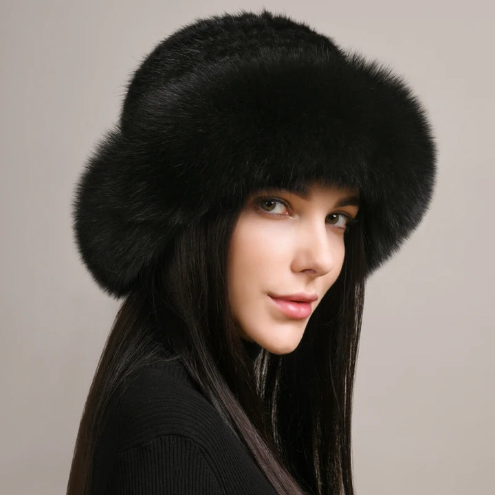 Siberian Knitted Mink Fur Hat