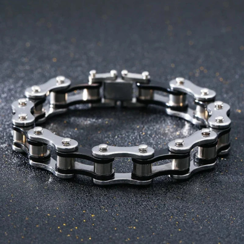 Obsidian Chainlink Bracelet