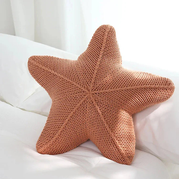 Coastal Charm Starfish Pillow