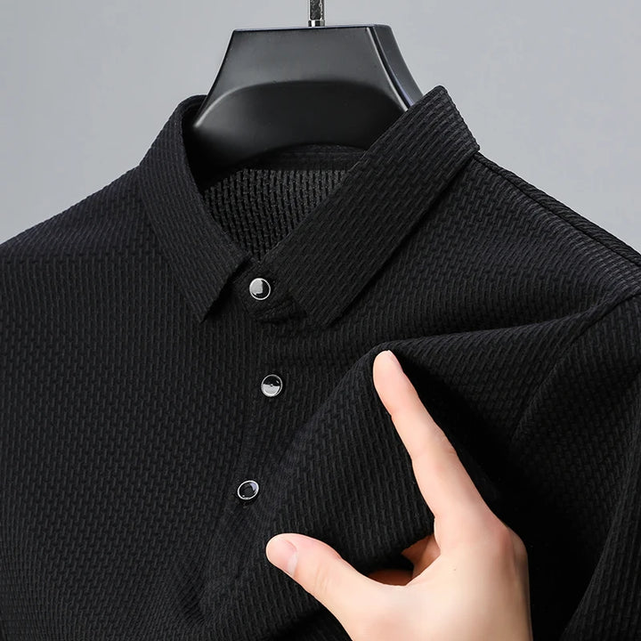 Mulberry Silk Polo T-shirt