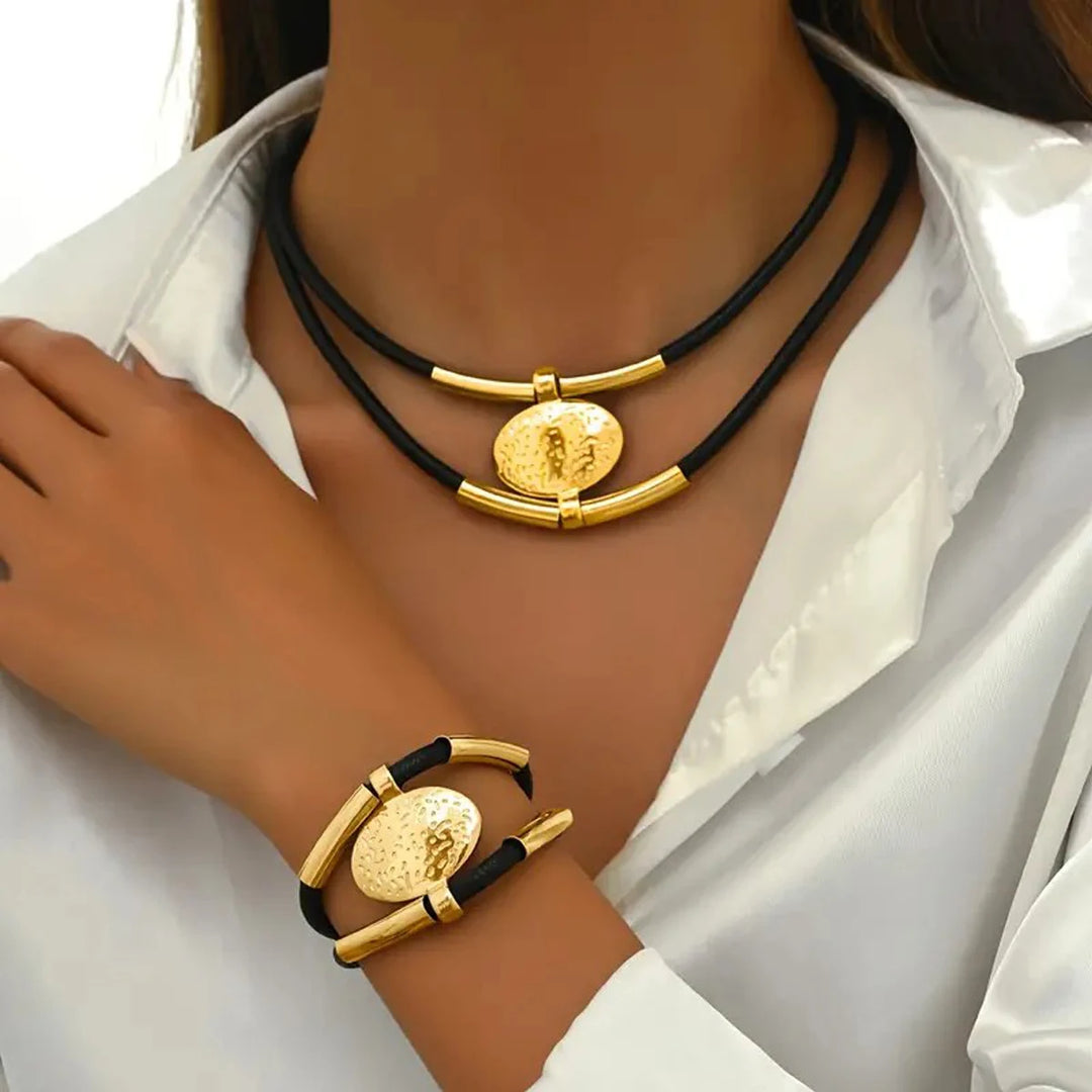 Aurora Retro Gold Link Set
