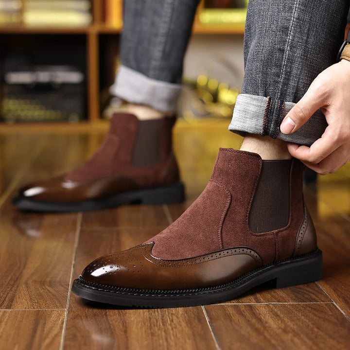 Brooklyn leather Chelsea Boots