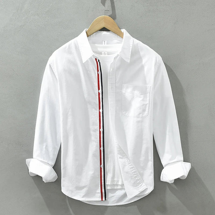 NEO LINEN HOODED SHIRT