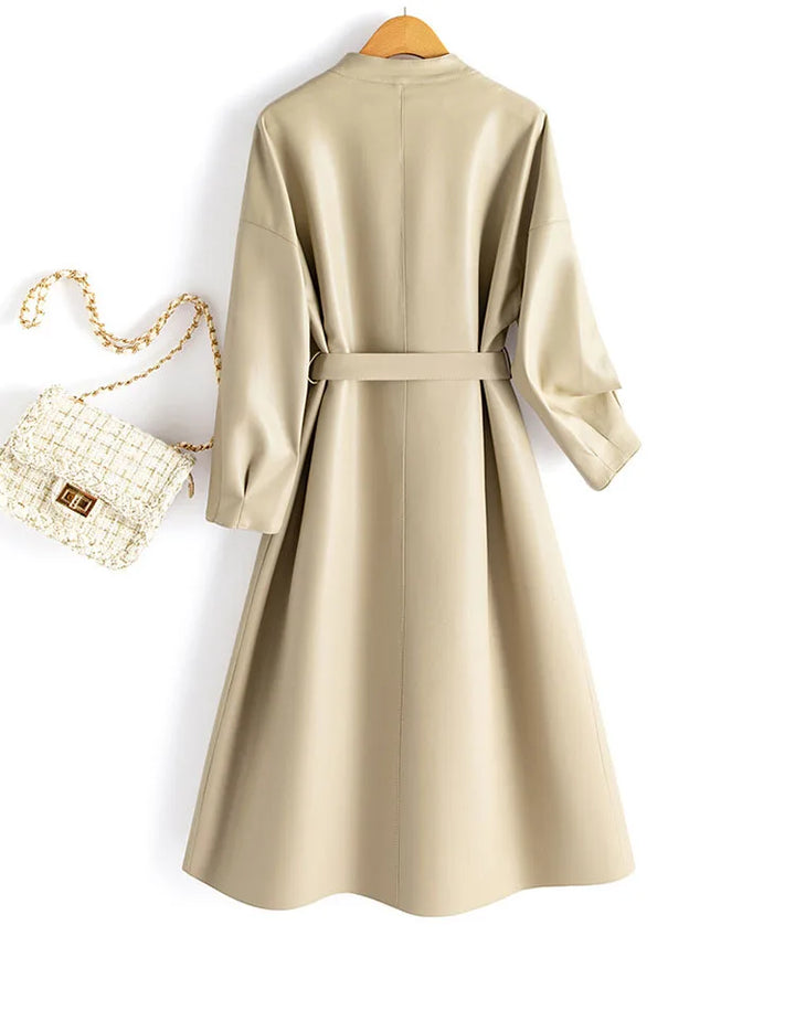 Rayanna Leather Blazer Dress