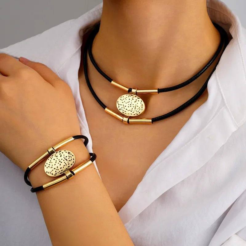 Aurora Retro Gold Link Set