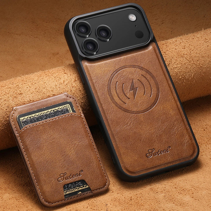 Versco Leather iPhone Case