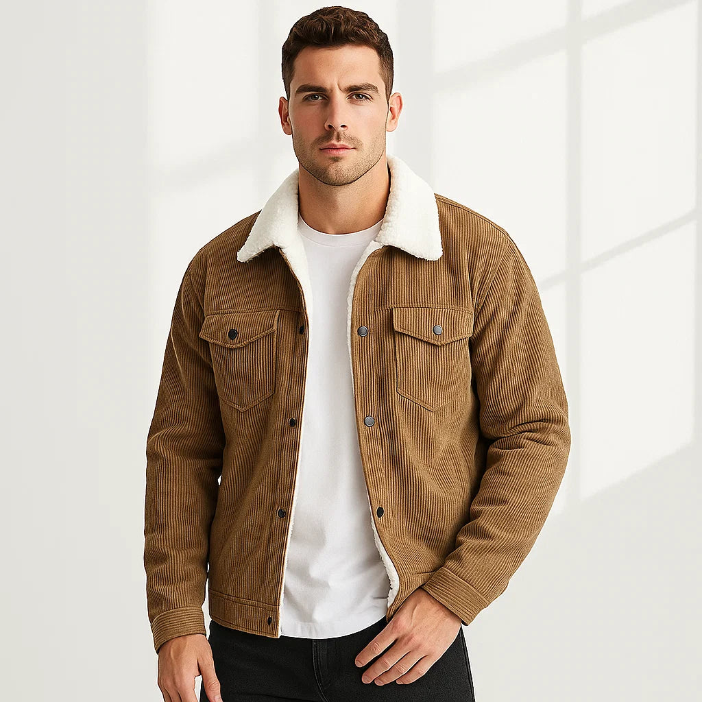 Henley Corduroy Jacket