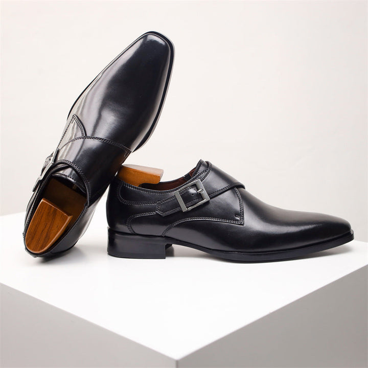 Devon Monk Strap Leather Shoes