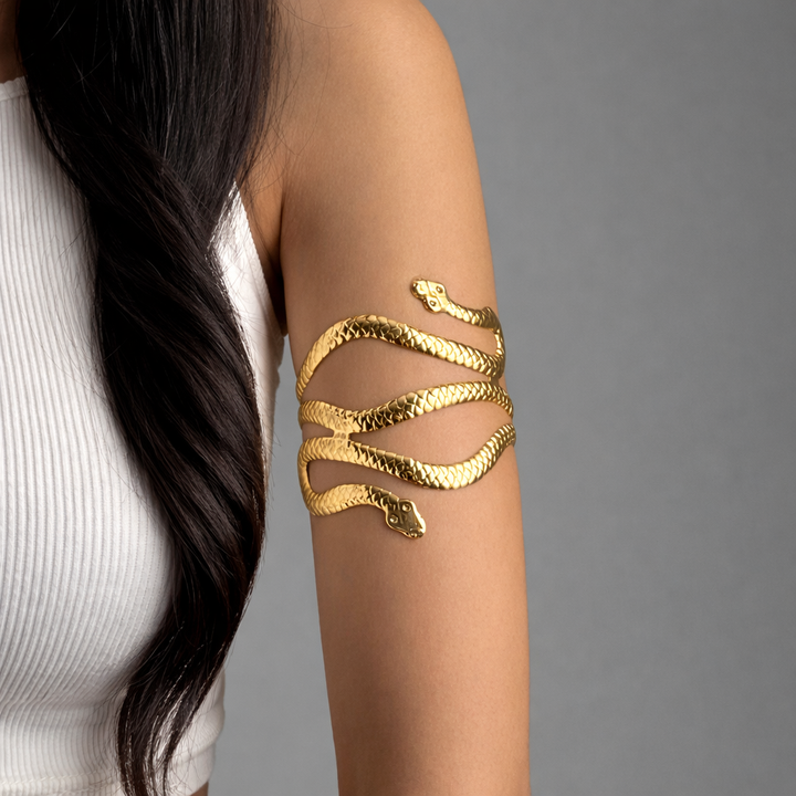 Golden Fang Arm Cuff
