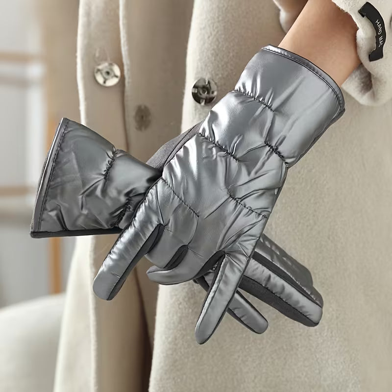 Aurelia Puffer Gloves