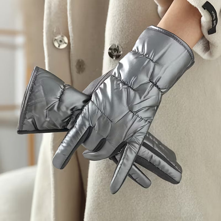 Aurelia Puffer Gloves