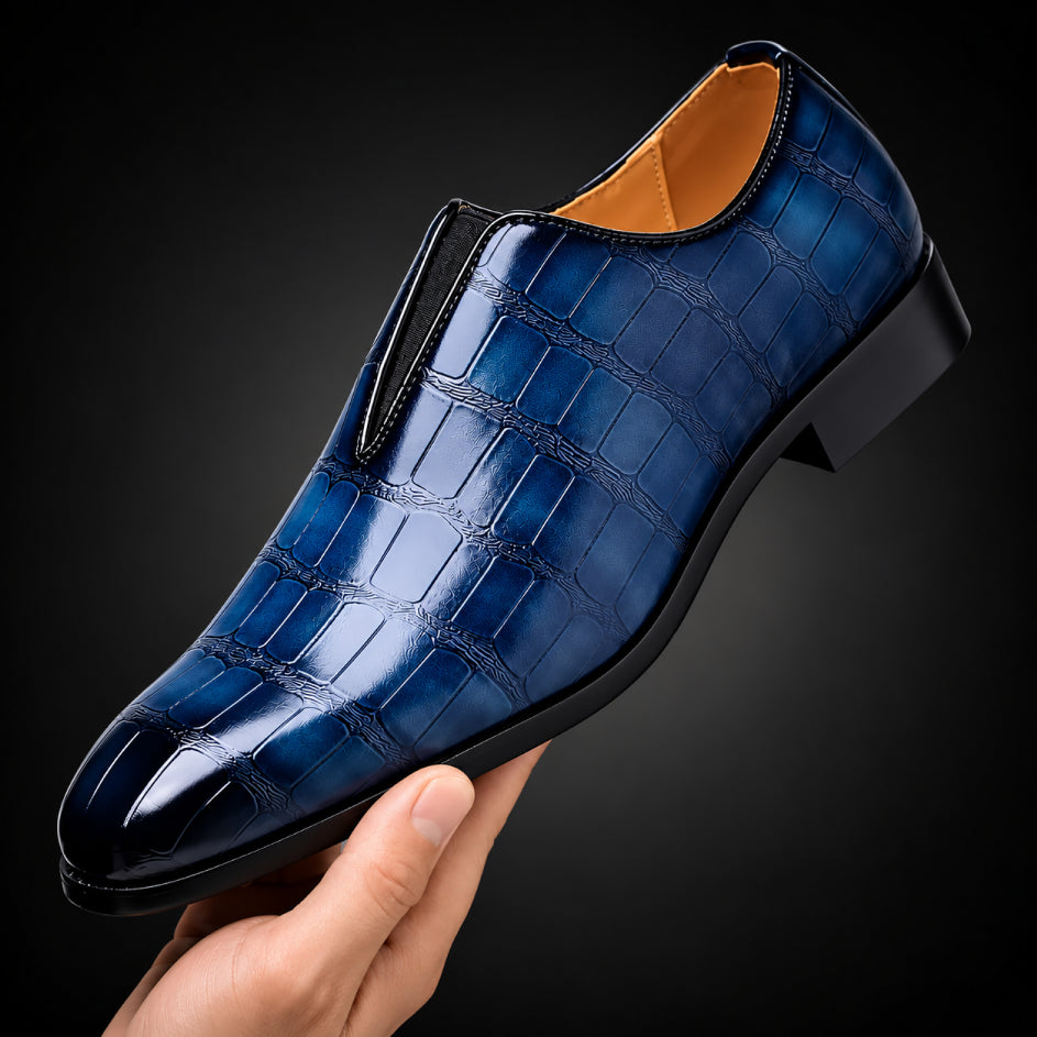 Stefano Genuine Leather Loafers