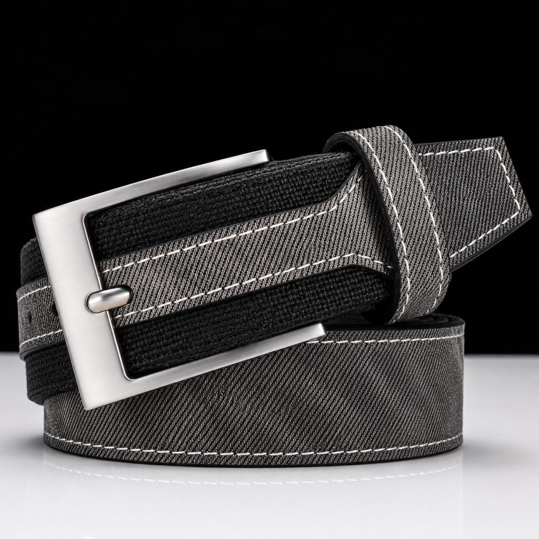 Hudson Canvas Leather Belt