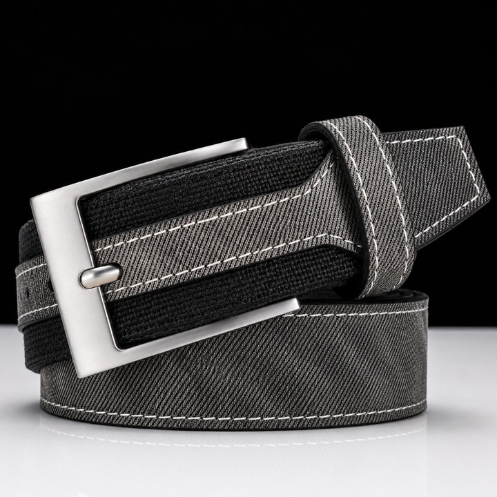 Hudson Canvas Leather Belt
