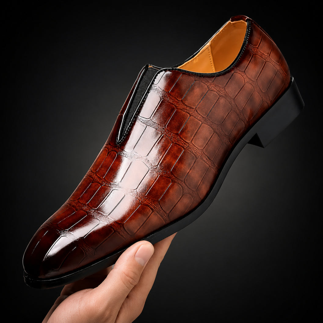 Stefano Genuine Leather Loafers