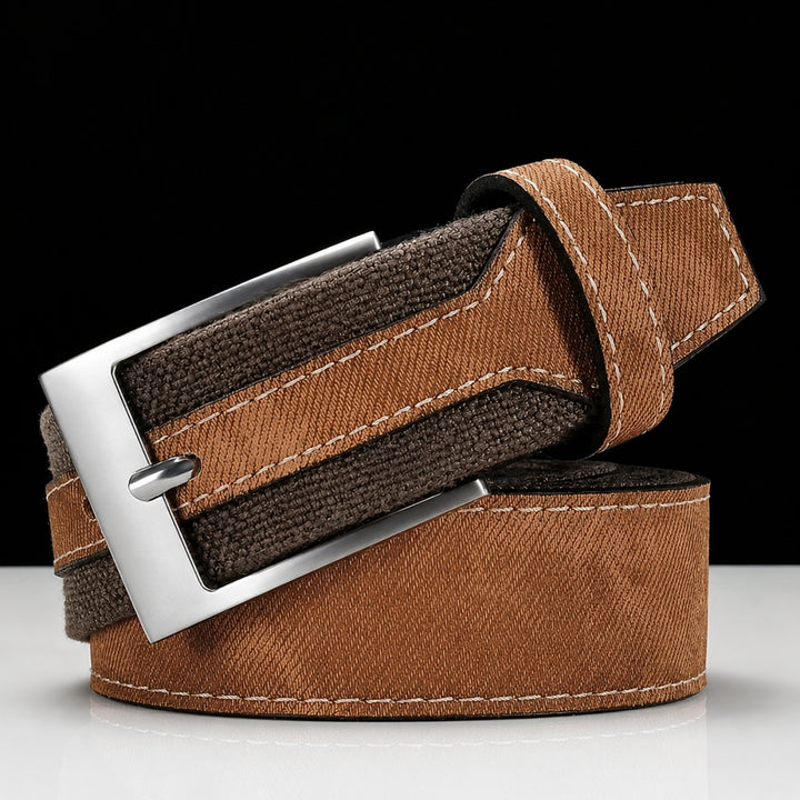Hudson Canvas Leather Belt