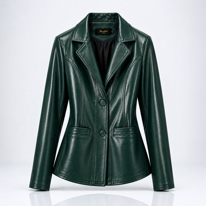Valentina Leather Blazer