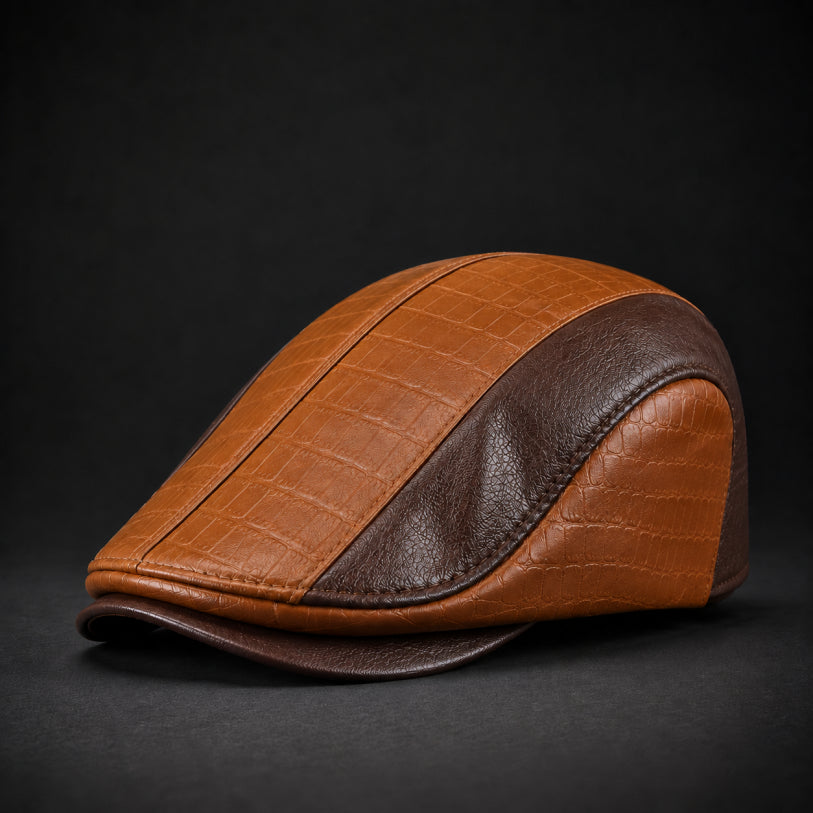 Beaumont Leather Cap