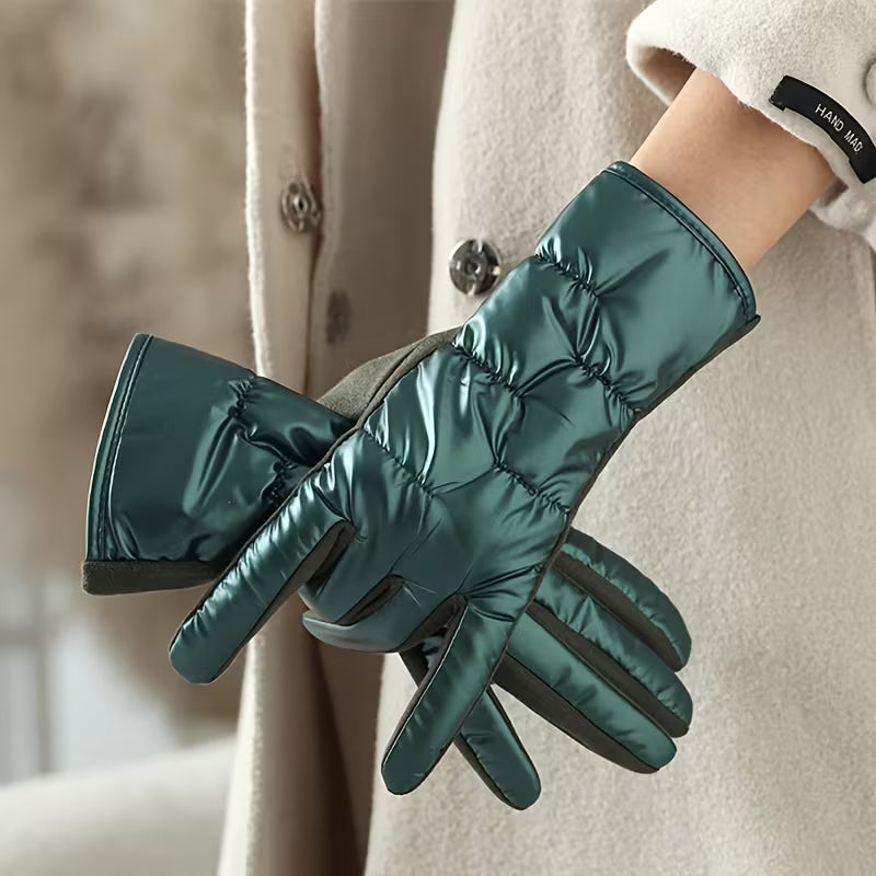 Aurelia Puffer Gloves