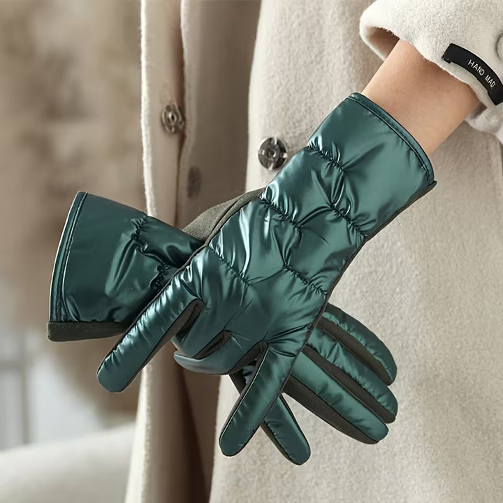 Aurelia Puffer Gloves