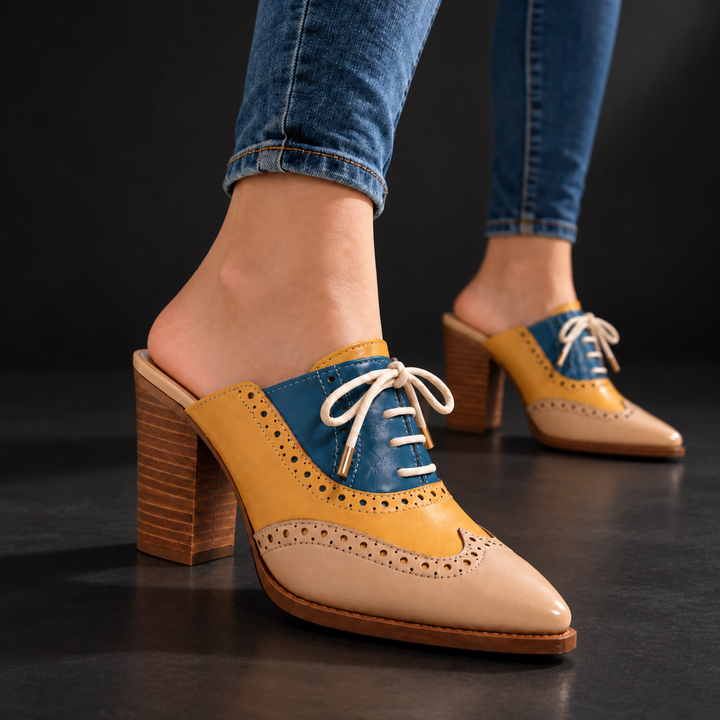 Vienna Block Heel Loafers