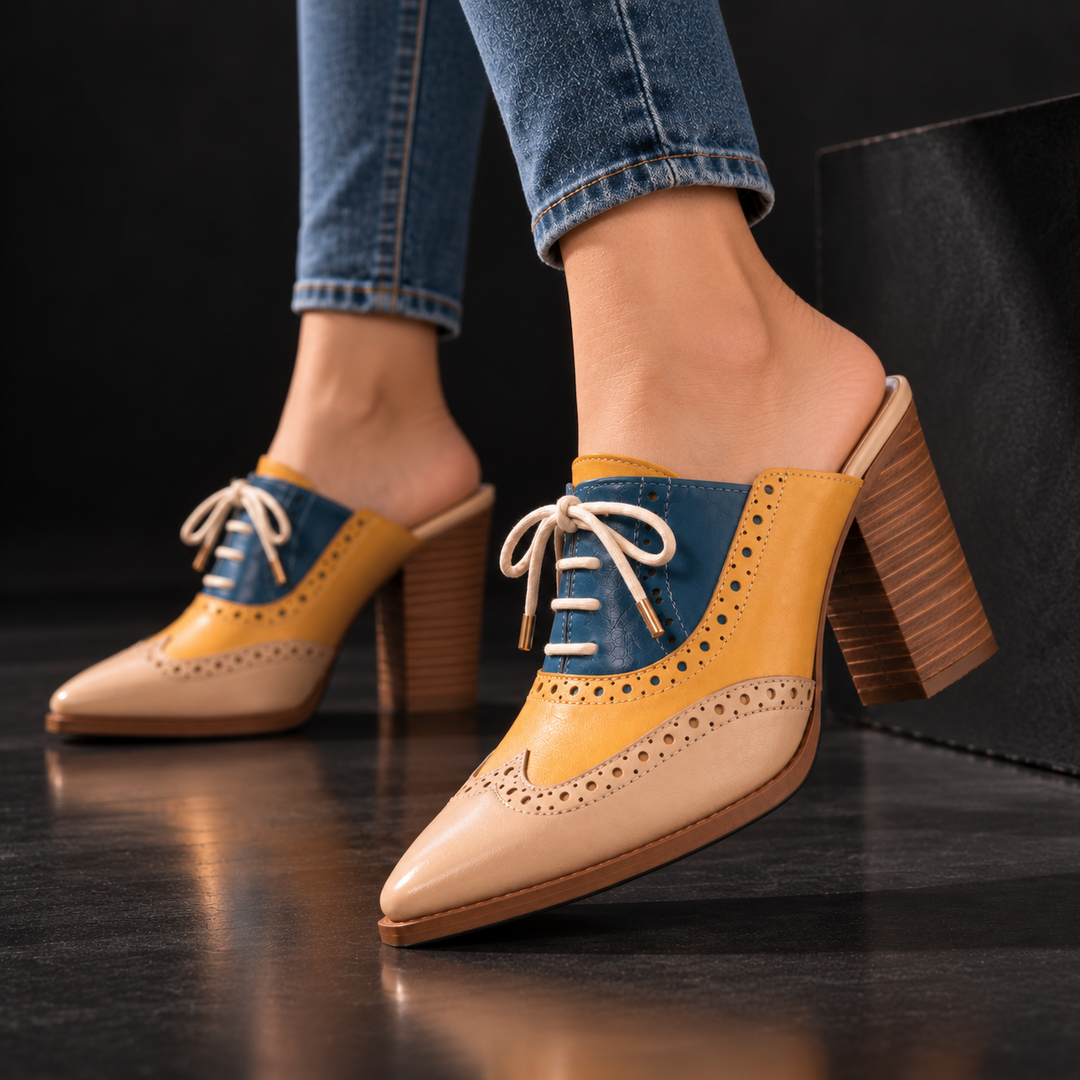 Vienna Block Heel Loafers