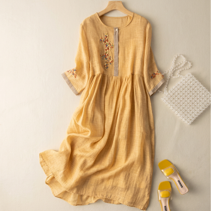 Medina Linen Dress