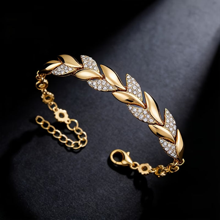Crystal Laurel Bracelet
