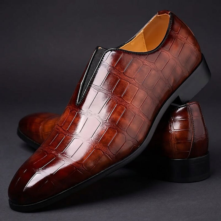 Stefano Genuine Leather Loafers