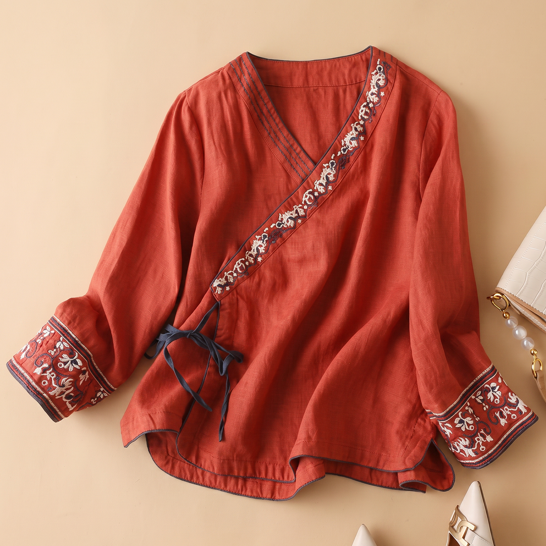 Aurora Cotton Blouse