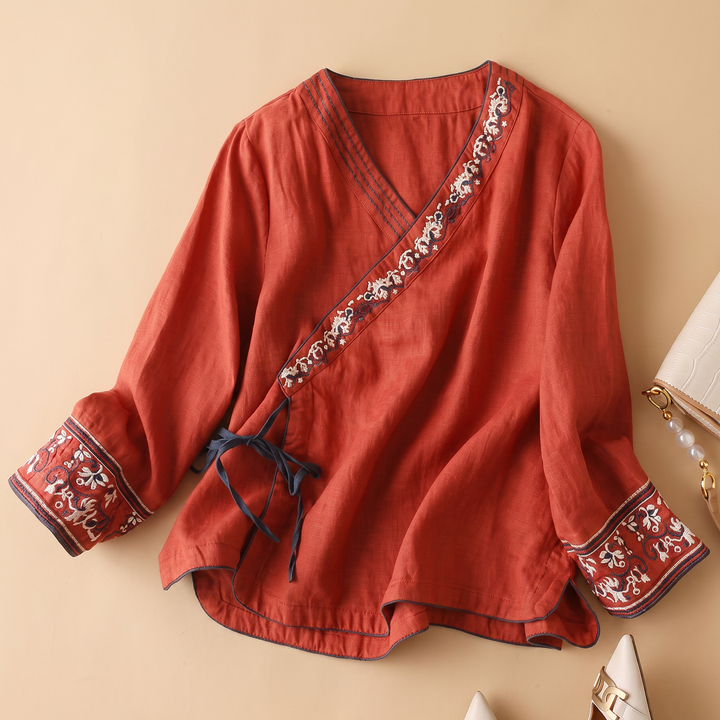Aurora Cotton Blouse