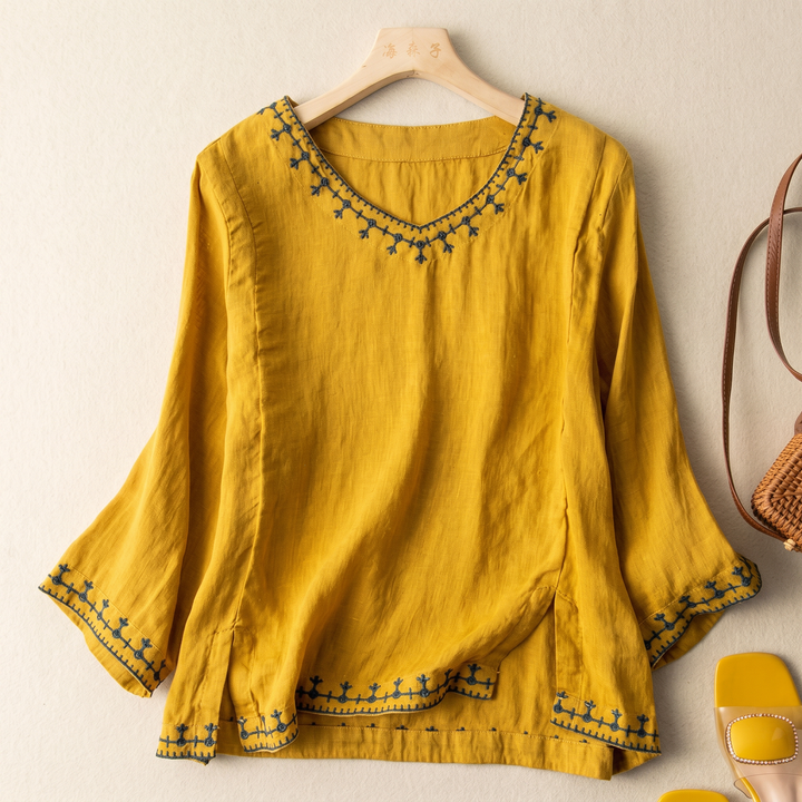 Soft Linen Blouse