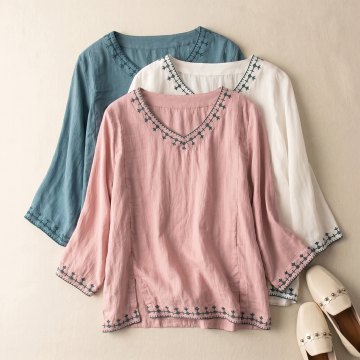 Soft Linen Blouse