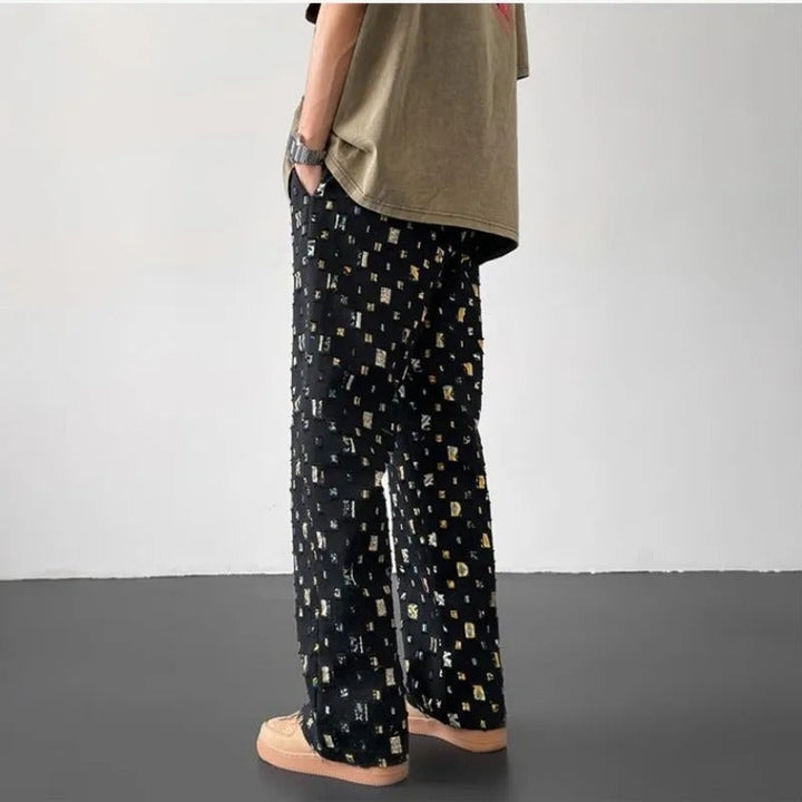 Mosaic Patchwork Pants