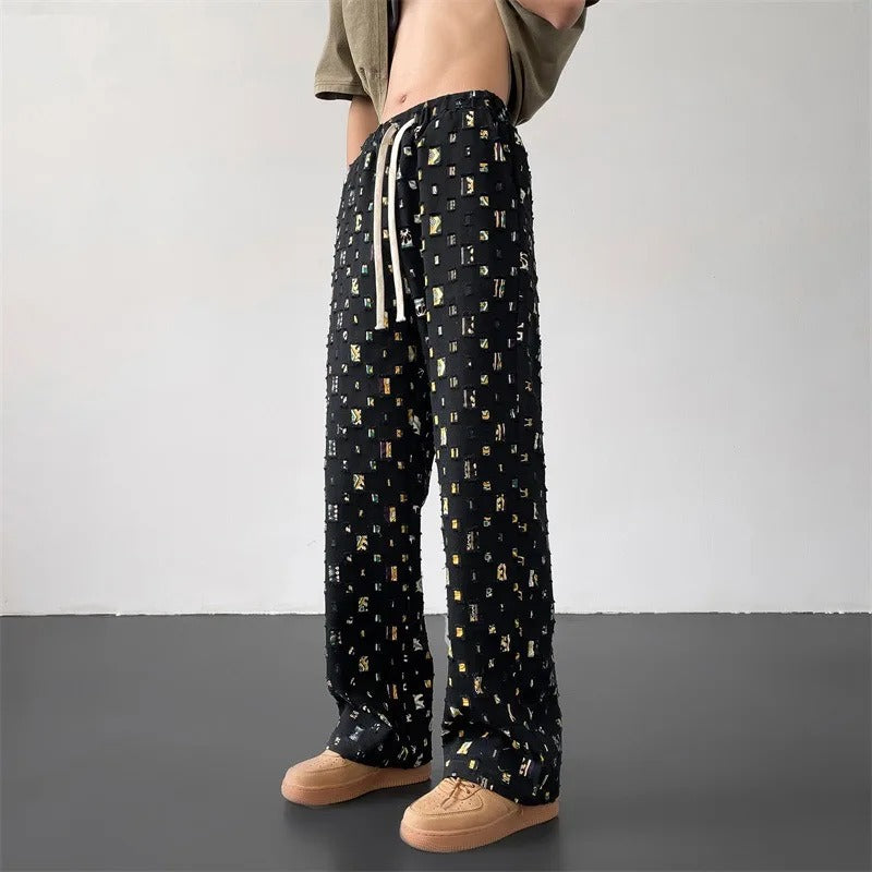 Mosaic Patchwork Pants