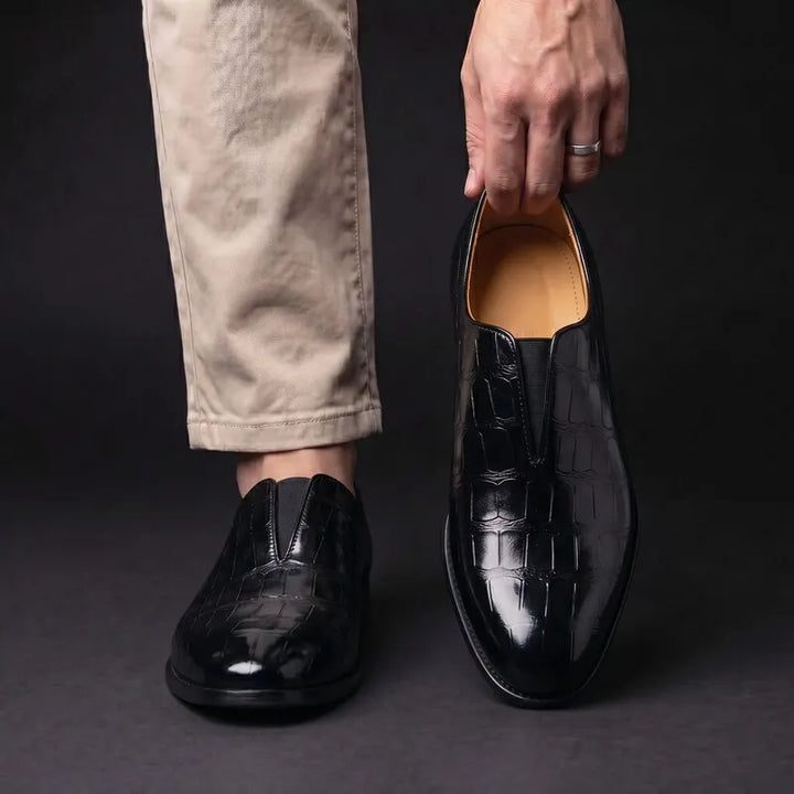 Stefano Genuine Leather Loafers