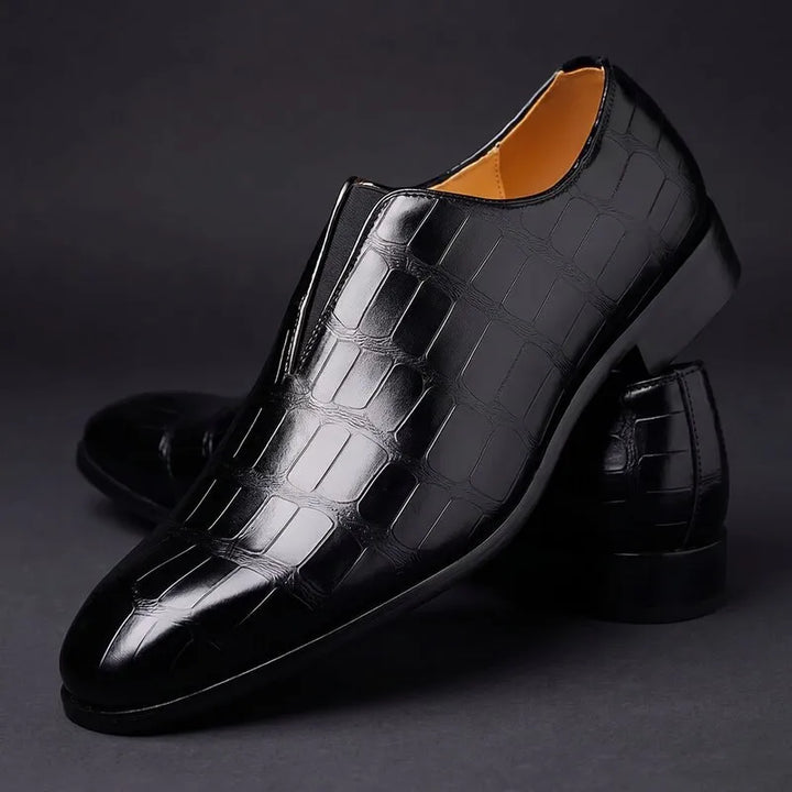 Stefano Genuine Leather Loafers